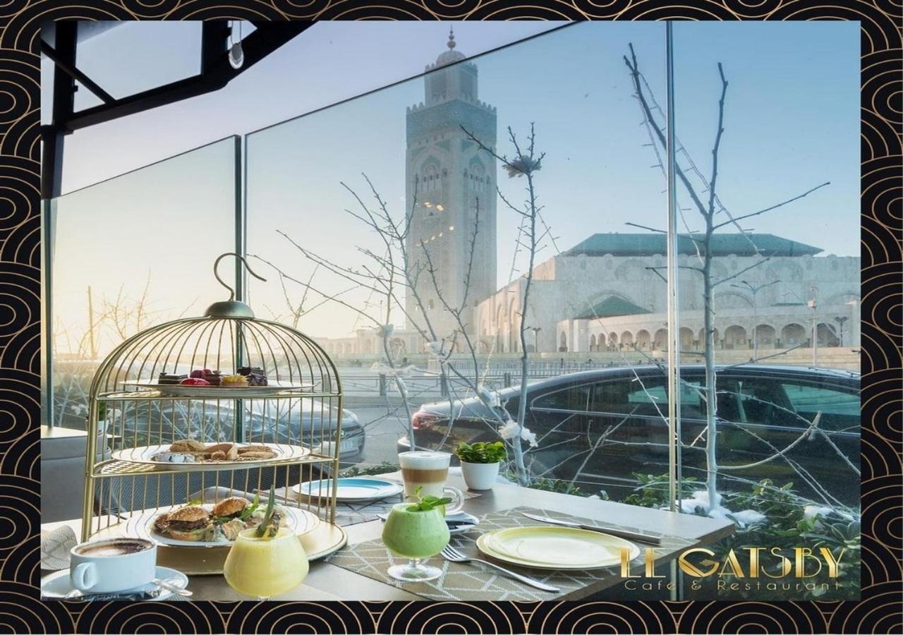 Modern Apartment Opposite The Hassan2 Mosque, Very Well Equipped And Stylish, 85 M2 With Gym And Direct Sea View With Underground Garage , Prohibits Unmarried Couples Of Arab Origin Касабланка Екстер'єр фото