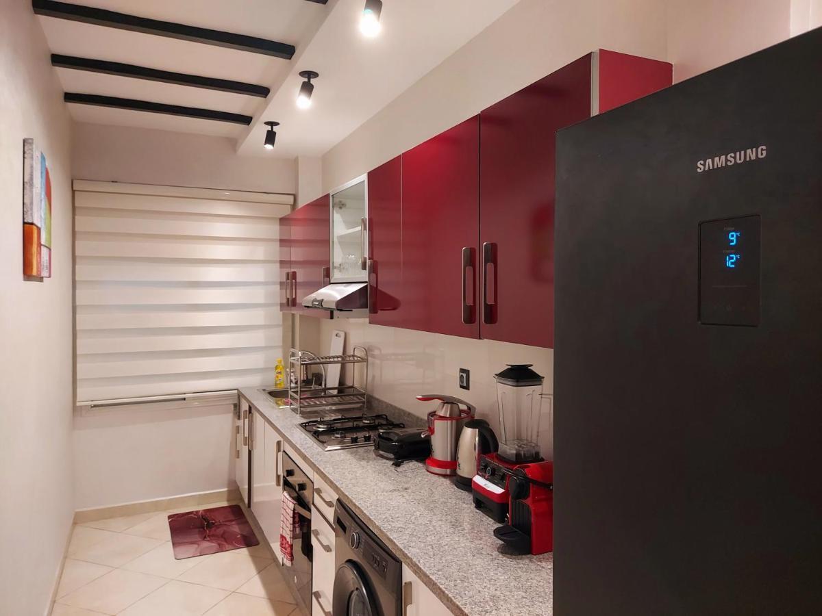 Modern Apartment Opposite The Hassan2 Mosque, Very Well Equipped And Stylish, 85 M2 With Gym And Direct Sea View With Underground Garage , Prohibits Unmarried Couples Of Arab Origin Касабланка Екстер'єр фото